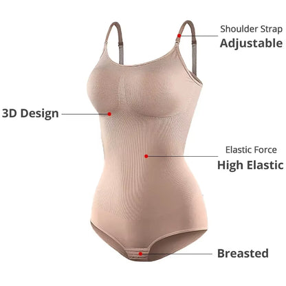 Slimming Shapewear Bodysuits for Women Fajas Full Body Shaper Butt Lift Body Shaping Sculpting Breast Tummy Control Underwear